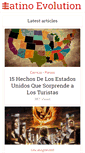 Mobile Screenshot of latinoevolution.com